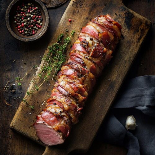 Schweinefilet im Speckmantel
