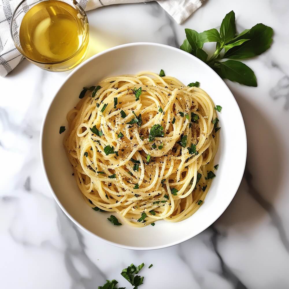 Spaghetti Aglio e Olio - Original italienisches Rezept