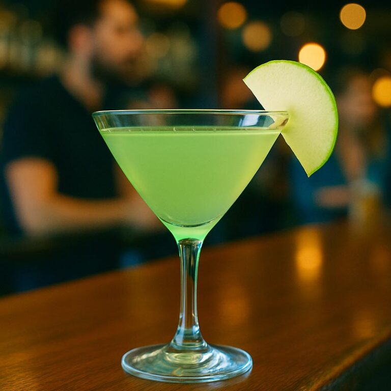 Apple Martini – Originalrezept für Cocktail mit Apfel und Wodka