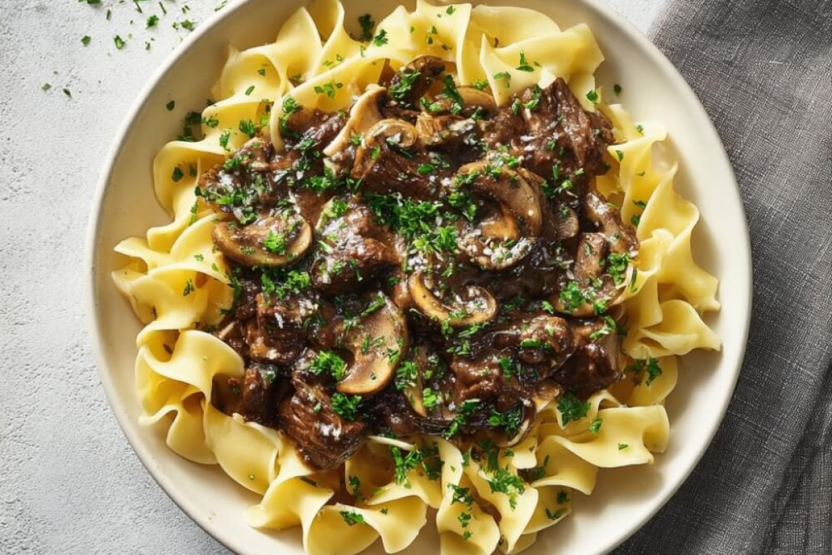 Boeuf Stroganoff