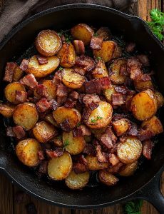 Bratkartoffeln mit Speck Rezept