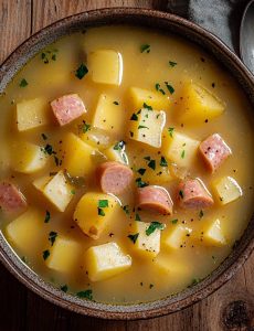 Kartoffelsuppe Rezept mit Würstchen