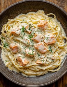 Lachsnudeln Rezept