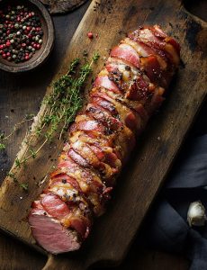 Schweinefilet im Speckmantel
