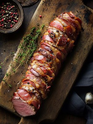 Schweinefilet im Speckmantel