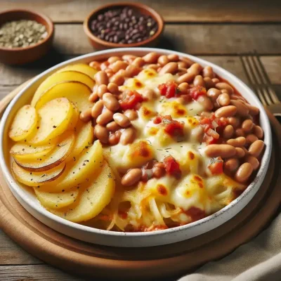 Cheesy Beans Rezept
