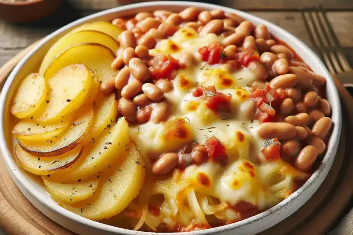Cheesy Beans Rezept
