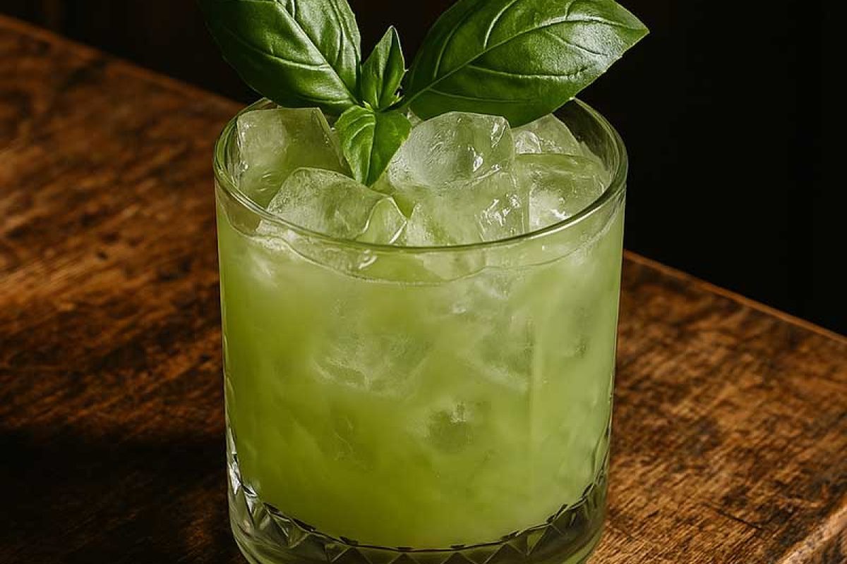 gin basil smash