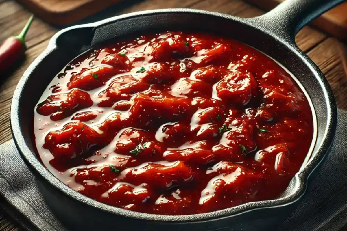 Metaxasauce Rezept